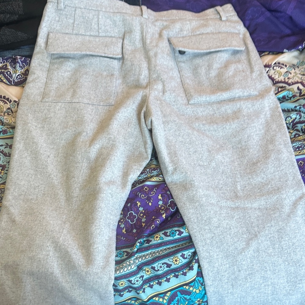 Express Heather Gray Chinos - Picture 8 of 10